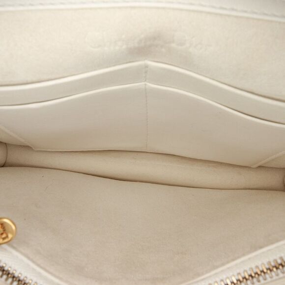 Dior Studded Calfskin Cannage Lady Dior Wallet On Chain - Picture 5 of 10